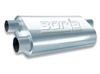 Thumbnail for Borla Universal Oval Transverse Single 3in Inlet/2.5in Outlet 19in x 10.25in x 5.5in Turbo Muffler