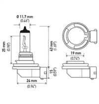 Thumbnail for Hella Optilux XB Extreme Type H11 12V 80W Blue Bulbs - Pair