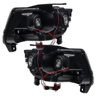 Thumbnail for Oracle 11-13 Jeep Grand Cherokee SMD HL (Non-HID)-Chrome - ColorSHIFT w/ BC1 Controller SEE WARRANTY