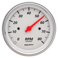Thumbnail for Autometer Arctic White 3 3/8in 8k RPM In Dash Tachometer