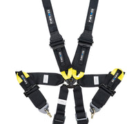 Thumbnail for NRG FIA 6pt 2in. Shoulder Belt for HANS Device/ Rotary Cam Lock Buckle/ 3in. Waist Belt - Black
