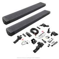 Thumbnail for RealTruck 07-17 Jeep Wrangler 4dr VoltStep Electric Running Board Kit (Cut Req.) - Bedliner Coating
