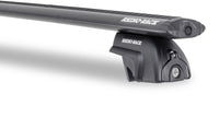 Thumbnail for Rhino-Rack 03-10 Volkswagen Touareg 4 Door SUV Vortex SX 2 Bar Roof Rack - Black