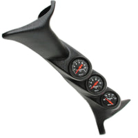 Thumbnail for Autometer 99-06 Ford Powerstroke/SD Black Triple Pillar Z-Series Gauge Kit