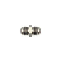 Thumbnail for DeatschWerks 8AN Male Flare to 8AN Male Flare Coupler - Anodized Matte Black