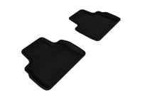 Thumbnail for 3D MAXpider 2009-2017 Infiniti QX70/FX35/50/50S Kagu 2nd Row Floormats - Black