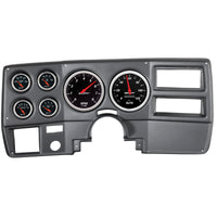 Thumbnail for Autometer Designer Black 73-83 Chevy Truck / Suburban Dash Kit 6pc Tach/ MPH/ Fuel/ Oil/ WTMP/ Volt