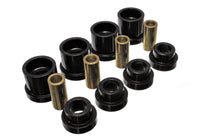 Thumbnail for Energy Suspension 95-98 Nissan 240SX (S14) Black Rear Subframe Insert Set (Must reuse all metal part