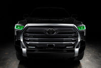 Thumbnail for Oracle 2022+ Toyota Tundra ColorSHIFT RGB Demon Eye Headlight Upgrade Kit SEE WARRANTY