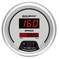Thumbnail for Autometer Ultra-Lite 3 3/8in 160 MPH Digital Speedo Gauge