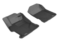 Thumbnail for 3D MAXpider 2012-2013 Honda Civic Kagu 1st Row Floormat - Black