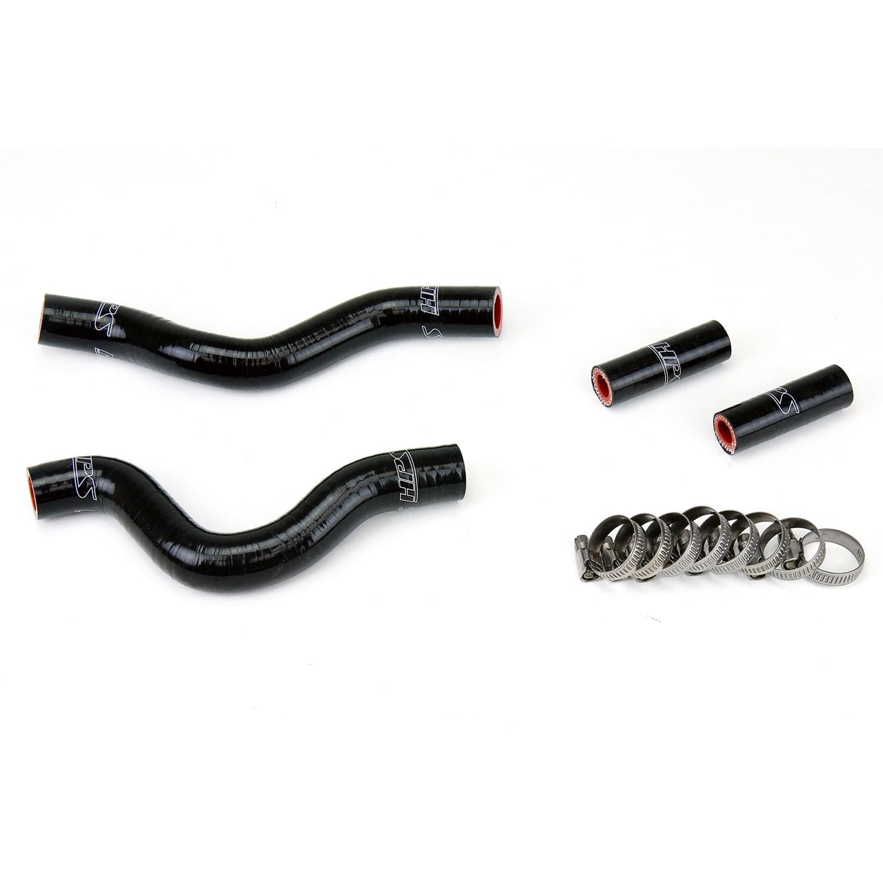 HPS Black Reinforced Silicone Radiator Hose Kit Coolant for Suzuki 01-11 RM250