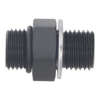 Thumbnail for DeatschWerks 6AN ORB Male to M14 X 1.5 Metric Male (Incl O-Ring and Washer) - Anodized Matte Black