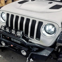 Thumbnail for Oracle 7in High Powered LED Headlights - Black Bezel - ColorSHIFT - BC1 SEE WARRANTY