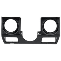 Thumbnail for Autometer 87-95 Jeep Wrangler YJ 3-3/8in Tachometer/Speedometer Black Dual Cluster Bezel