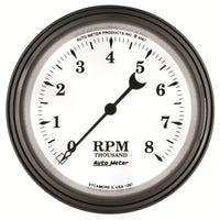 Thumbnail for AutoMeter Gauge Tachometer 3-3/8in. 8K RPM In-Dash Old Tyme White II
