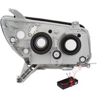 Thumbnail for ANZO 2006-2009 Toyota 4Runner Projector Headlights w/ Halo Black