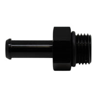 Thumbnail for DeatschWerks 6AN ORB Male to 5/16in Male Barb Fitting (Incl O-Ring) - Anodized Matte Black