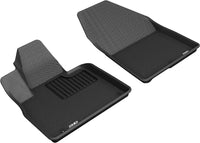 Thumbnail for 3D MAXpider 2019-2020 Hyundai Santa Fe Kagu 1st Row Floormat - Black