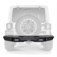Thumbnail for Go Rhino 07-18 Jeep Wrangler JK Trailline Rear Full Width Bumper