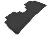 Thumbnail for 3D MAXpider 2009-2014 Nissan Murano Kagu 2nd Row Floormats - Black