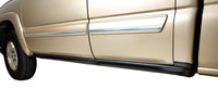 Thumbnail for Bushwacker 15-18 Ford F-150 Trail Armor Rocker Panel and Sill Plate Cover - Black