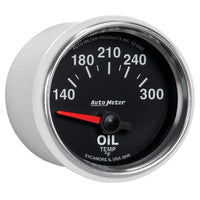 Thumbnail for Autometer GS 52mm 140-300 Deg F Short Sweep Electronic Oil Temperature Gauge
