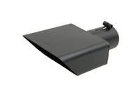 Thumbnail for Gibson Rectangle Sport Tip - Left - 6x2.75in OD/2.5in Inlet/6in Length - Black Ceramic