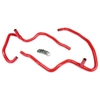 Thumbnail for HPS Red Reinforced Silicone Heater Hose Kit Coolant for Jeep 06-10 Commander 5.7L V8 with Rear A/C