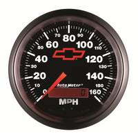Thumbnail for Autometer Speedometer 3-3/8in, 0-160 MPH, Elec. Programmable - Bowtie Black