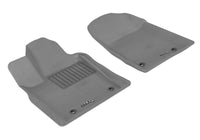 Thumbnail for 3D MAXpider 2013-2020 Dodge/Jeep Grand Cherokee/Durango Kagu 1st Row Floormat - Gray