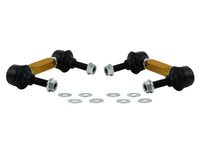 Thumbnail for Whiteline 03-06 Nissan 350z Z33 Rear Swaybar link kit-Adjustable Ball End Links