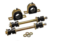 Thumbnail for Energy Suspension 01-06 C2500 HD Silverado 2WD Black 36mm Front Sway Bar Bushing Set