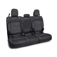Thumbnail for PRP 2020+ Jeep Gladiator JT Rear Bench Cover with Cloth Interior - Black/Grey