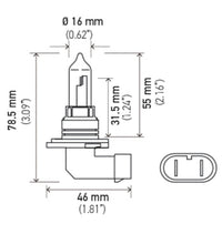 Thumbnail for Hella Bulb 9005/HB3 12V 65W P20d T4 LONGLIFE