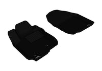 Thumbnail for 3D MAXpider 2006-2012 Toyota RAV4 Kagu 1st Row Floormat - Black