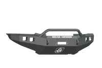 Thumbnail for Road Armor 12-15 Toyota Tacoma Stealth Front Winch Bumper w/Pre-Runner Guard - Tex Blk