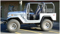 Thumbnail for Bushwacker 65-84 Toyota Land Cruiser Cutout Style Flares 2pc - Black
