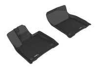 Thumbnail for 3D MAXpider 2016-2020 Lexus RX/RX Hybrid Kagu 1st Row Floormat - Black