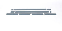 Thumbnail for Putco 15-20 Ford F-150 Reg Cab 6.5ft - (4.25in Tall -10pcs) Black Platinum Rocker Panels