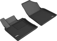 Thumbnail for 3D MAXpider 2019-2020 Toyota Avalon Kagu 1st Row Floormat - Black
