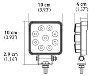 Thumbnail for Hella ValueFit Work Light 4SQ 1.0 LED MV CR LT
