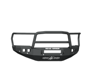 Thumbnail for Road Armor 19-20 Ram 2500 Stealth Front Bumper w/Lonestar Guard/6 Sensor Holes - Tex Blk