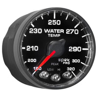 Thumbnail for Autometer Spek-Pro - Nascar 2-1/16in Water Temp 180- 320F Bfb Ecu