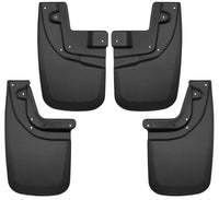 Thumbnail for Husky Liners 05-15 Toyota Tacoma w/ OEM Fender Flares Front and Rear Mud Guards - Black