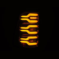 Thumbnail for AlphaRex 19-21 Dodge Ram 1500 Luxx-Series LED Tail Lights Alpha-Black w/Activ Light/Seq Signal