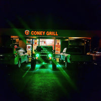 Thumbnail for Oracle 7in High Powered LED Headlights - Black Bezel - Green