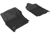 Thumbnail for 3D MAXpider 2016-2019 Nissan Titan Crew Cab Kagu 1st Row Floormat - Black