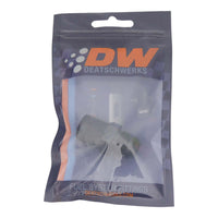 Thumbnail for DeatschWerks 8AN Male Flare to 1/2in Male NPT Adapter - Anodized Matte Black