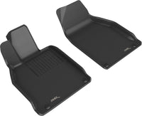 Thumbnail for 3D MAXpider 12-19 Porsche 911 Conv/S/4/4S/GTS/Targa/Turbo/T/GTZ Kagu 1st Row Floormat - Black